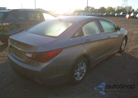 2014 Hyundai Sonata Gls from USA, damaged, VIN 5NPEB4AC1EH918981